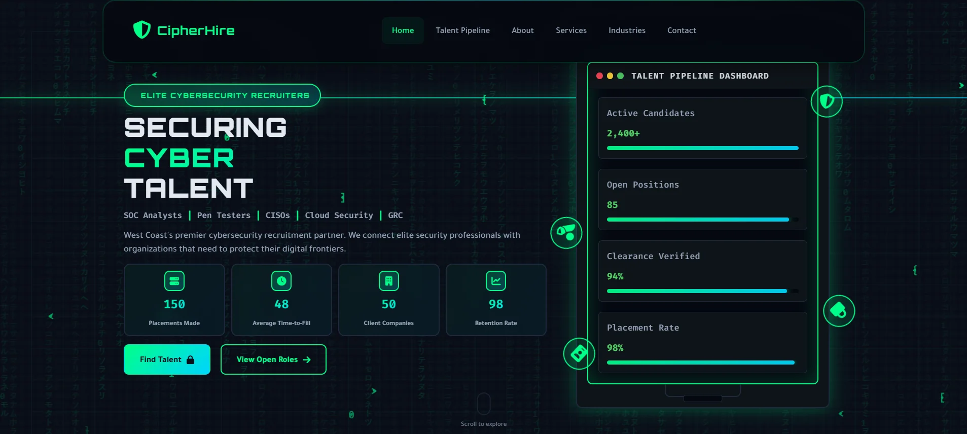CipherHire preview