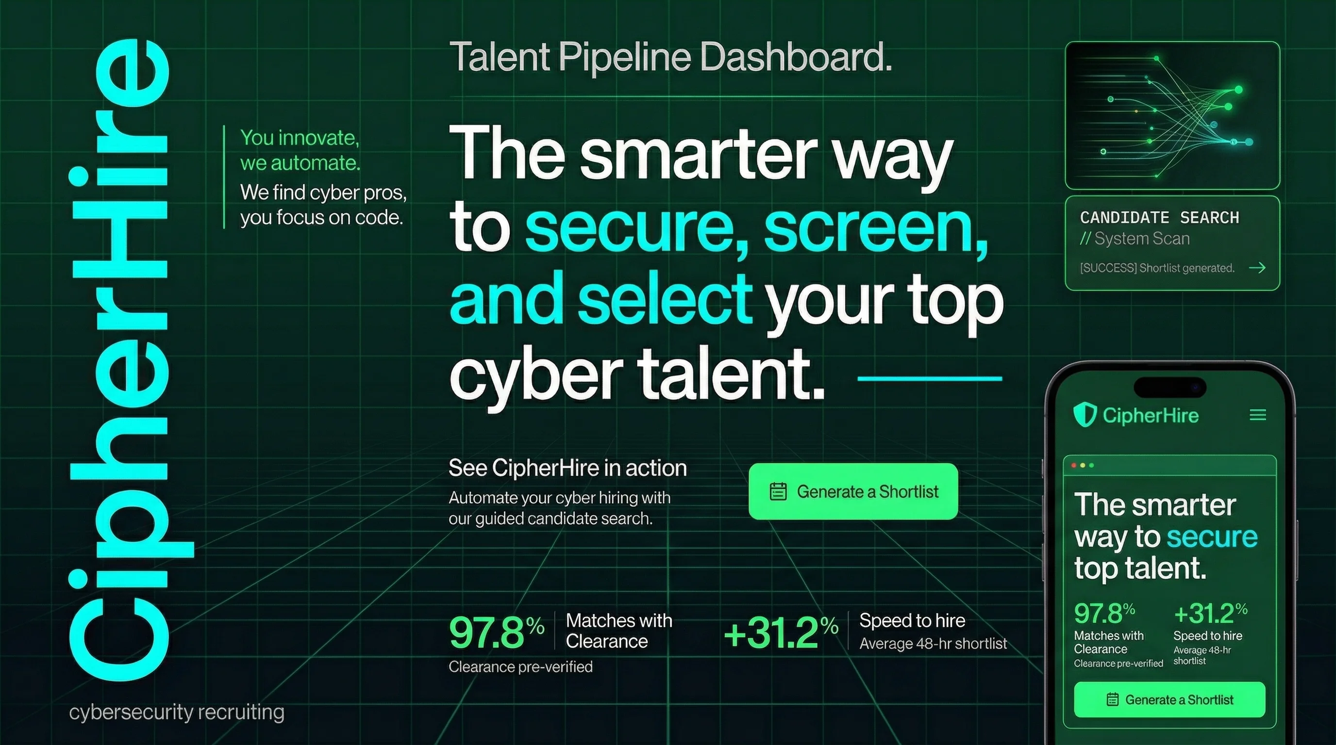 CipherHire template preview